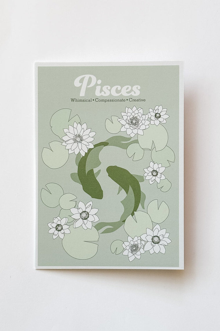 Greeting Card: Zodiac - PISCES