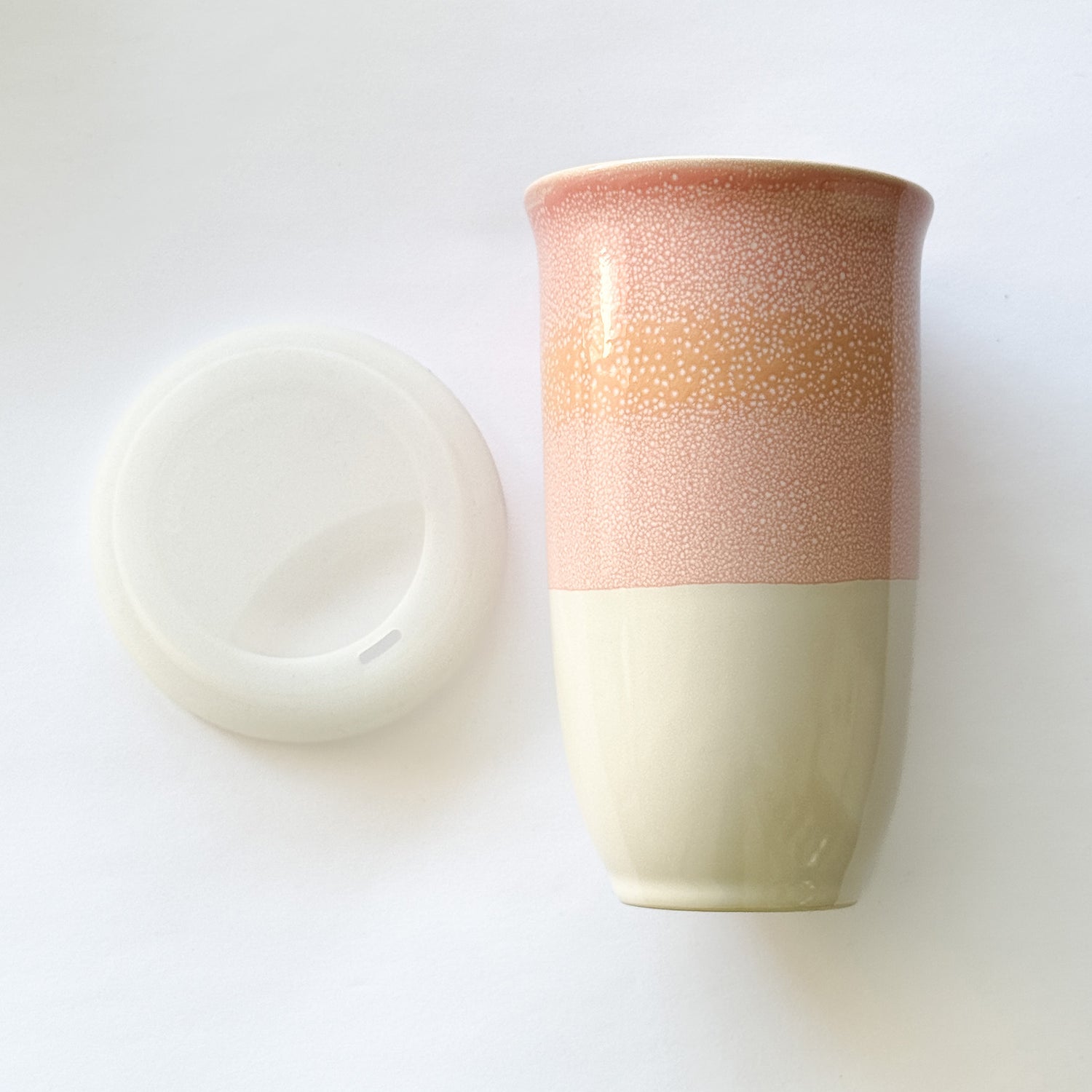 Ceramic 16 oz. Travel Mug by Nova Ceramics