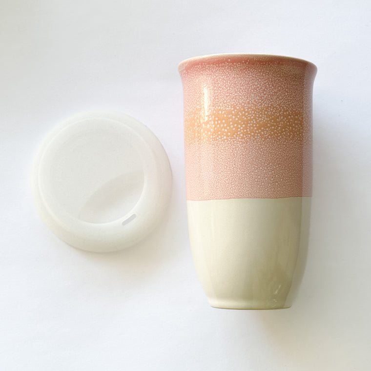 Ceramic 16 oz. Travel Mug by Nova Ceramics