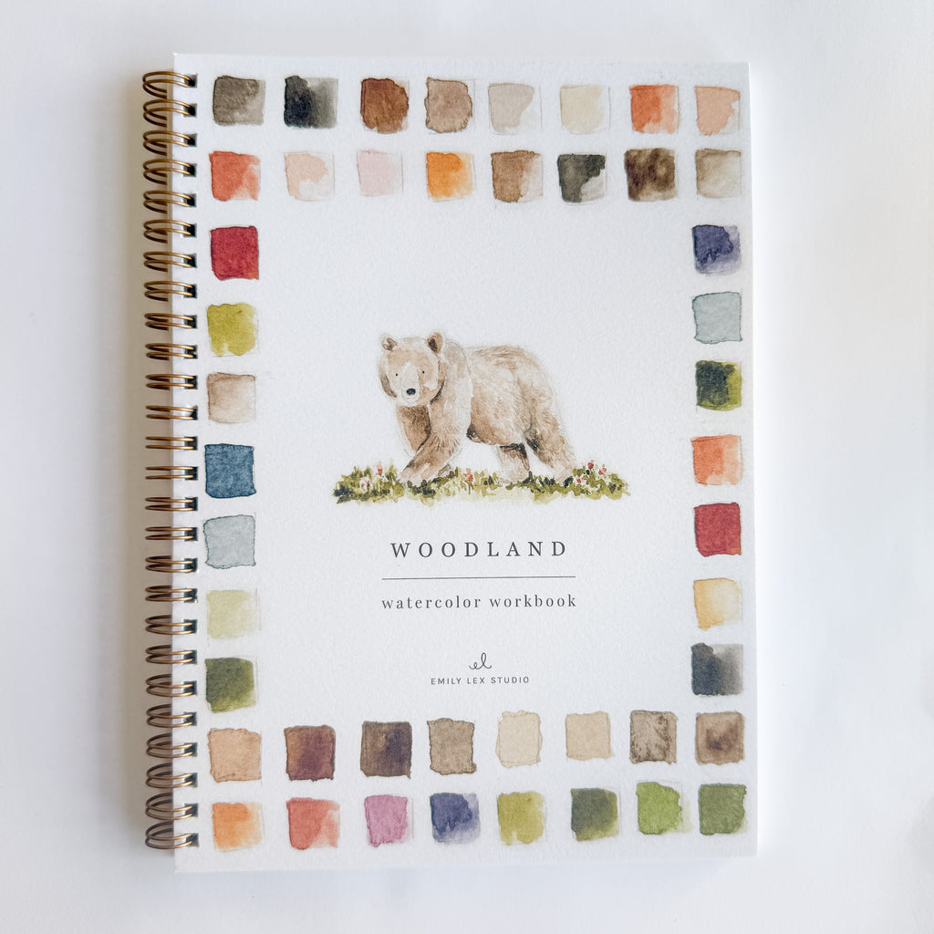 Watercolor Workbook by Emily Lex Studio