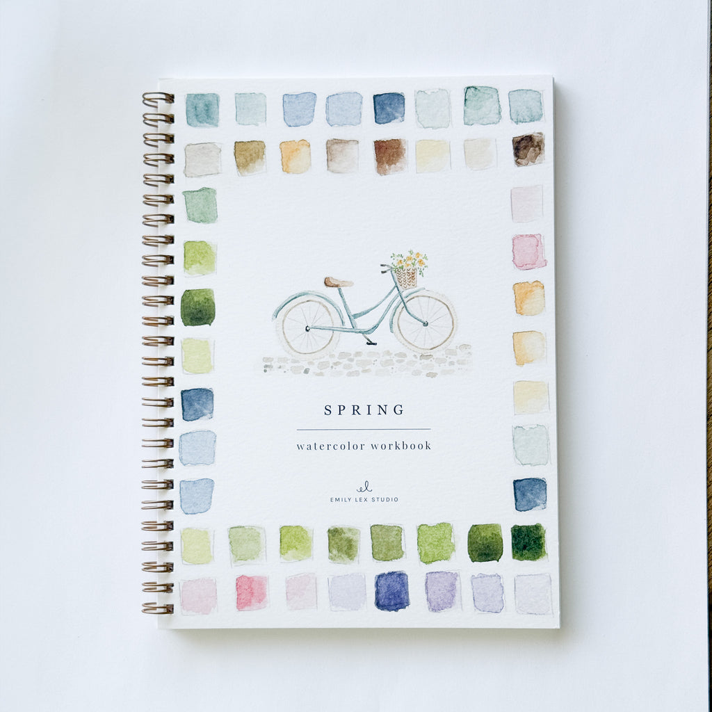 Watercolor Workbook by Emily Lex Studio