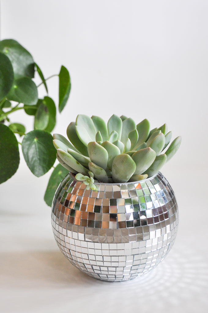 Disco Ball Planter