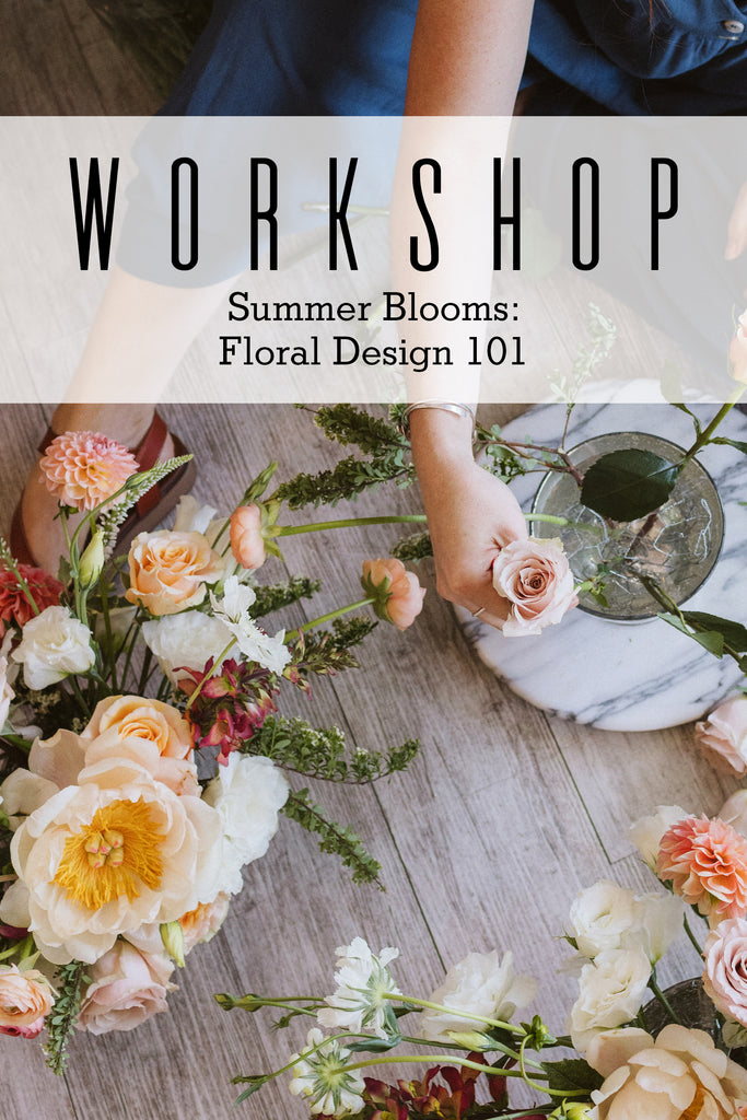 2026.07.30 Workshop | Summer Blooms: Floral Design 101