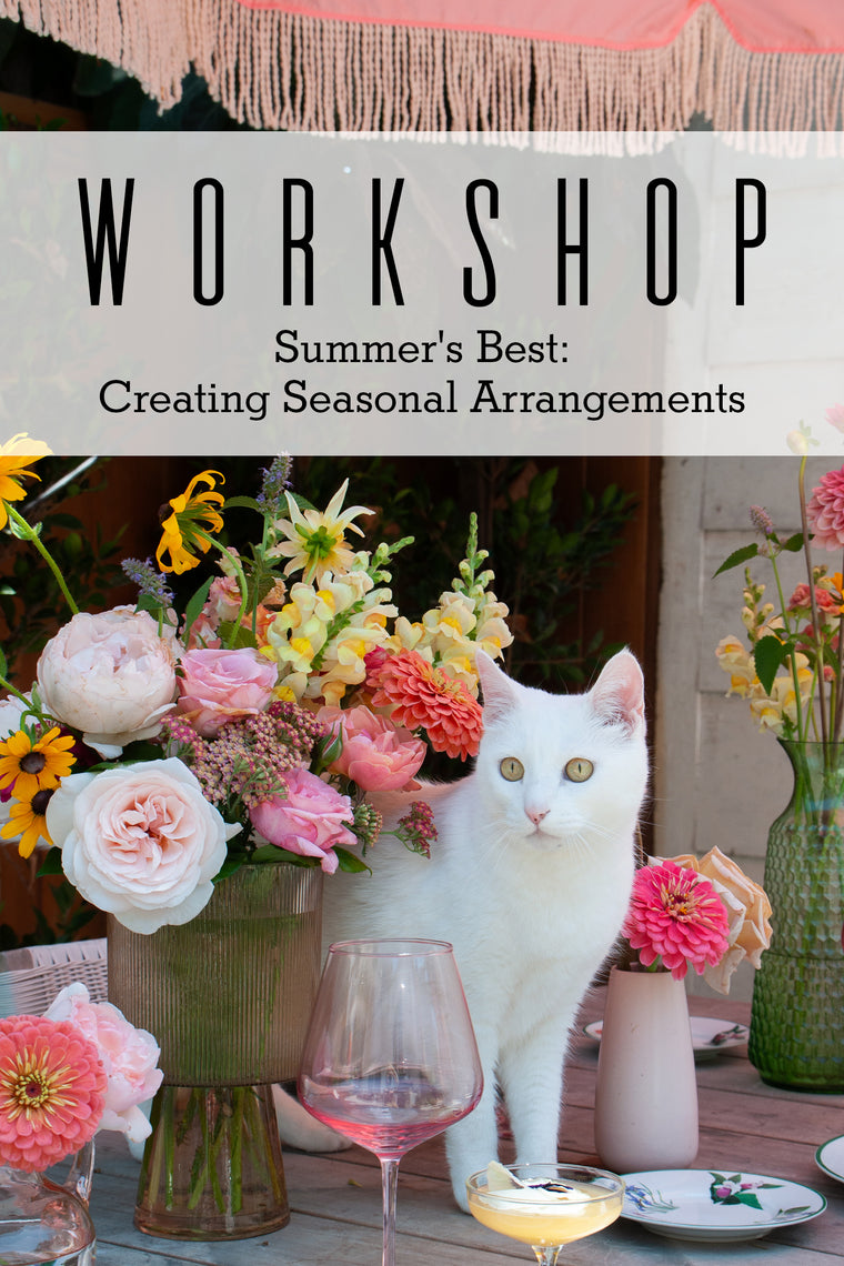 2025.08.23 Workshop | Summer's Best: Creating Seasonal Arrangements