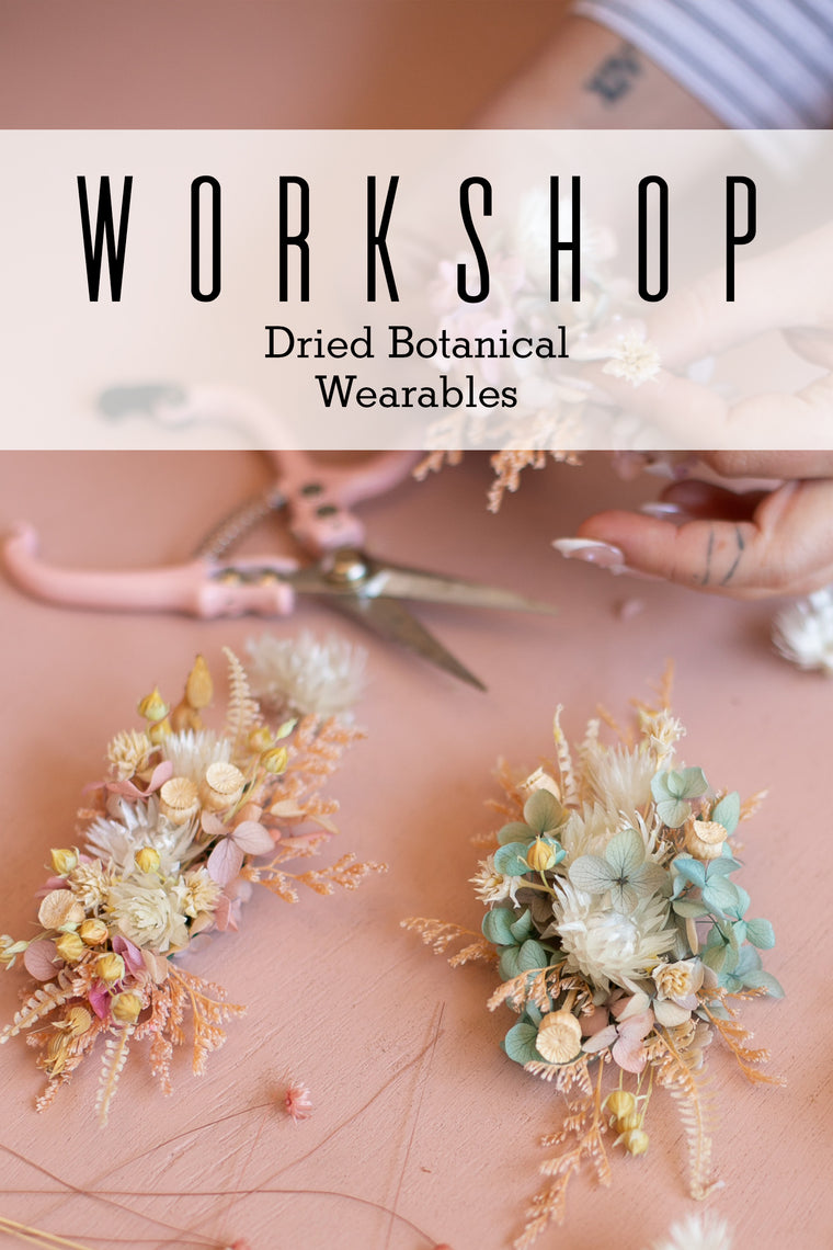 2026.06.12 Workshop | Dried Botanical Wearables