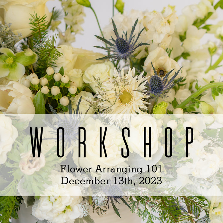 2023.12.13 Workshop | Flower Arranging 101