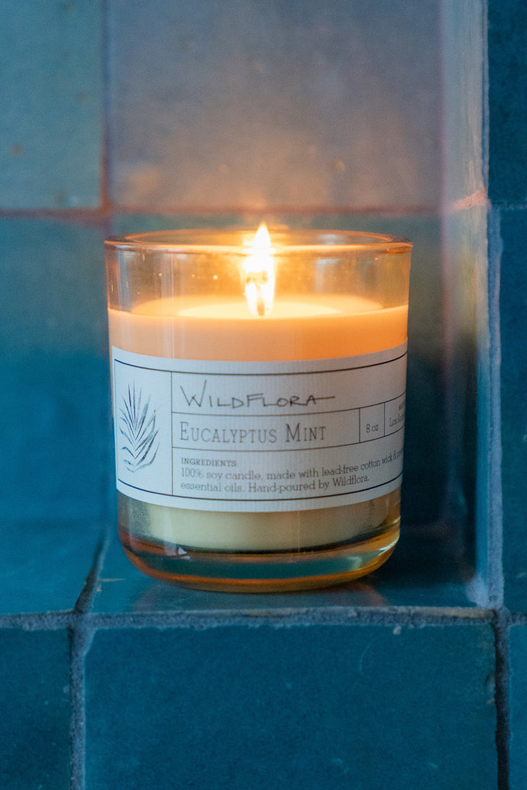 Single Wick Candle: The WildFlora Collection