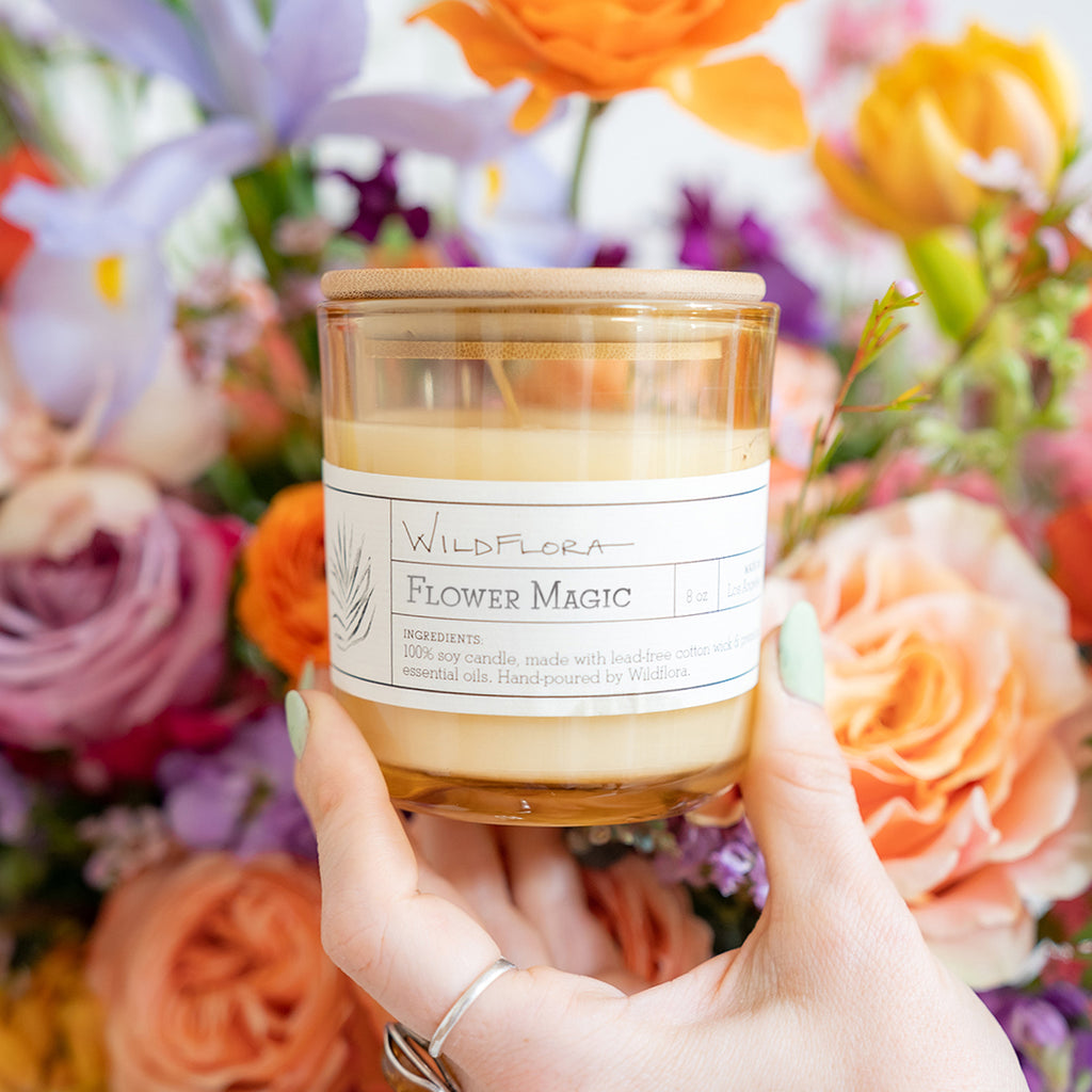 Candle: WildFlora Collection - Single Wick