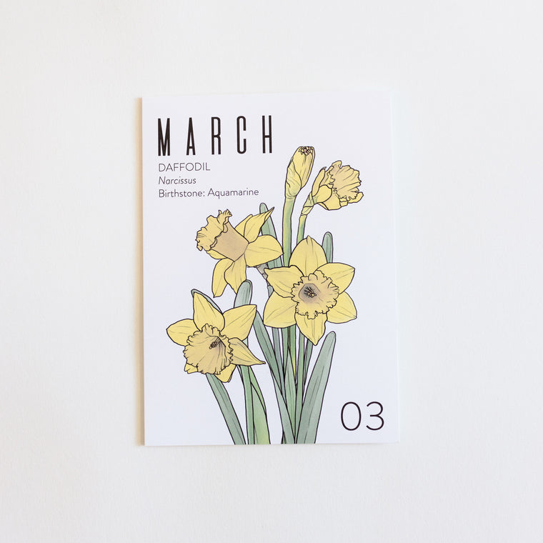 Wholesale Greeting Cards: Birth Month: MARCH