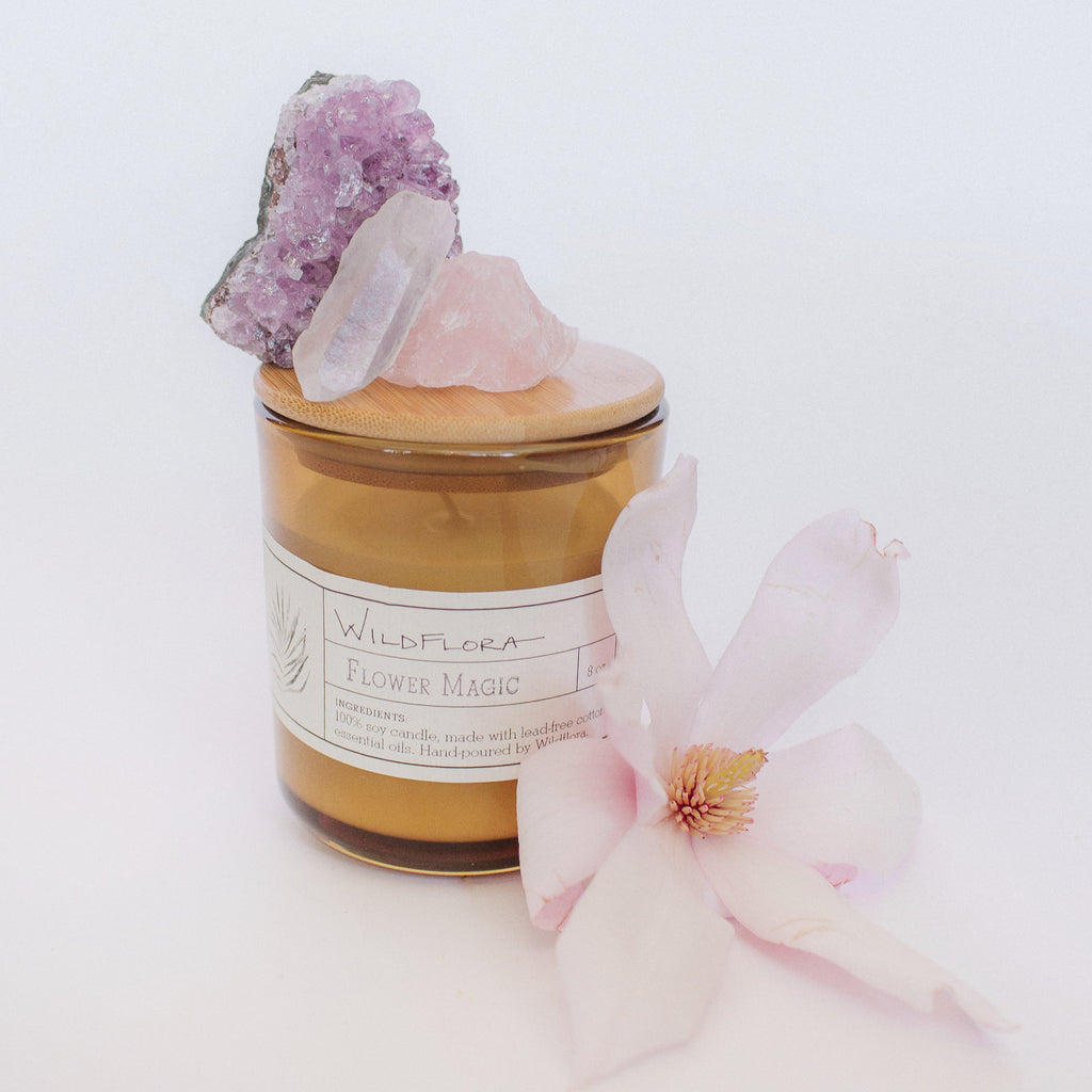 Limited Edition Candle - Single Wick: FLOWER MAGIC