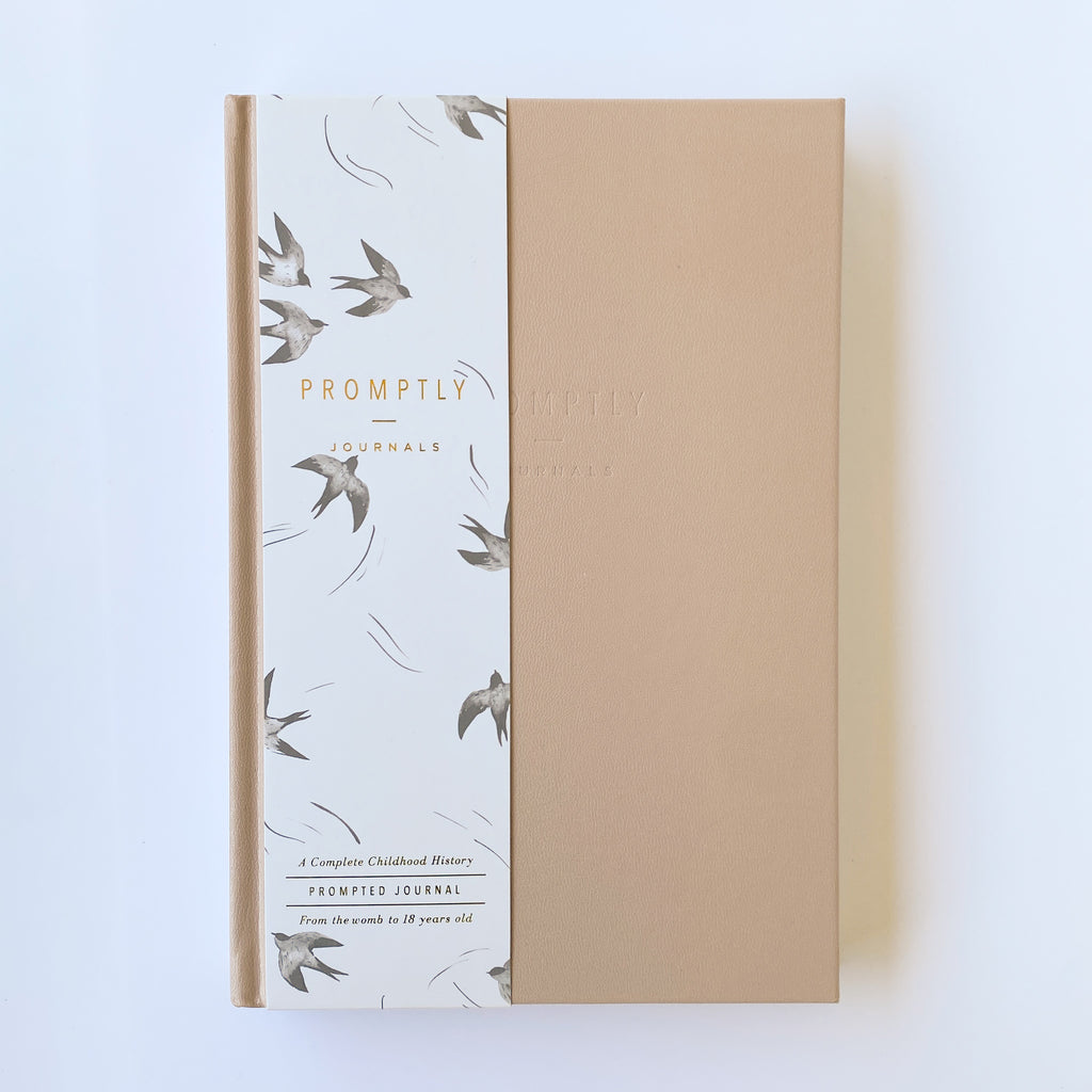 Childhood History Journal by Promptly Journals